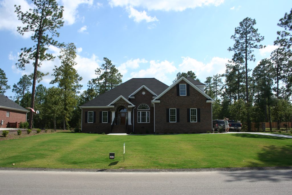 Custom Home Build Front