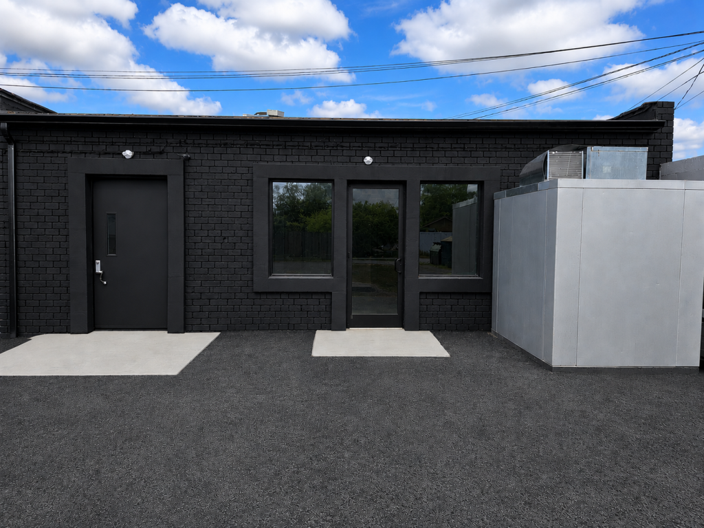 Suites and Restaurant Upfit Entrance